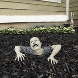 NNETM Swamp Zombie Figurine - Creepy Crawling Undead Resin Statue