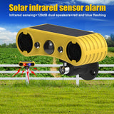 NNETM Solar Motion Alarm with Strobe Lights