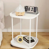 NNETM Effortlessly roll your mobile end table to the perfect spot for convenience