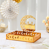 NNETM Elegant Crescent Moon & Star Acrylic Tray