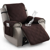 1PC Recliner Chair Cover with Pocket