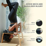 NNETM Yoga Headstand Bench with PU Foam Support