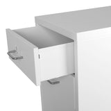 Levede 3 Drawer Office Drawers Cabinet White-1910113086635905027