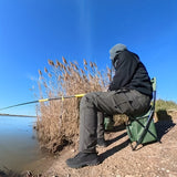 NNETM Folding Fishing Chair Ultra-Light with Cooler Bag