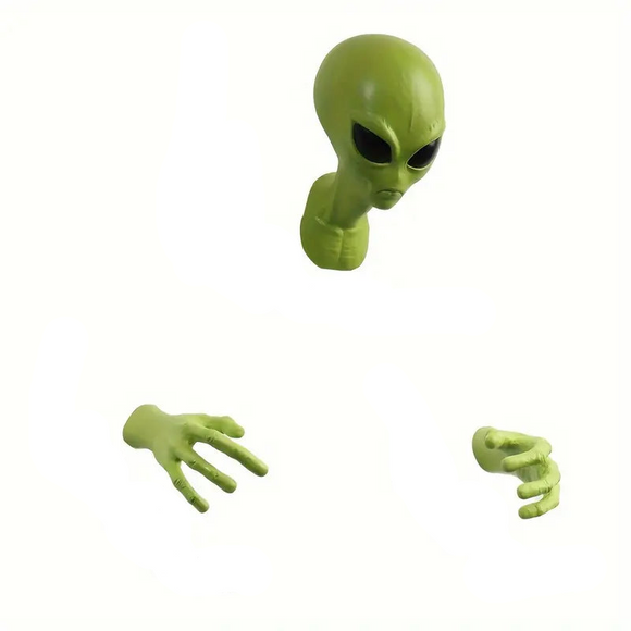 NNETM 1pc Green Eyes Alien Moto