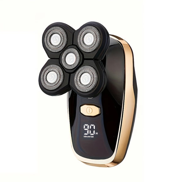 NNETM Five-Blade Cordless Electric Razor Set for Men