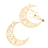 NNETM Wooden Crescent Moon Ramadan Decoration