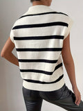 Women's Striped Sweater Vest