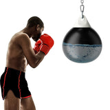NNECW 45cm 50kg Water Punching Bag with Adjustable Metal Chain-Black
