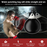 NNECW 45cm 50kg Water Punching Bag with Adjustable Metal Chain-Black