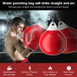 NNECW 45cm 50kg Water Punching Bag with Adjustable Metal Chain-Red
