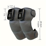 NNETM 3-in-1 Heated Knee, Elbow, and Shoulder Massager – Wireless(Black)
