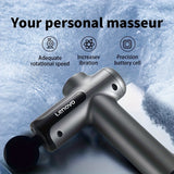 NNETM Massage Gun – Silent USB Rechargeable Massager with 8 Attachments