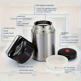 NNETM Vacuum Food Stainless Steel Can