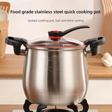 NNETM Stainless Steel Quick Cooking Pot Stew