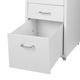 Levede 3 Drawer Office Drawers Cabinet White-1910113086635905029
