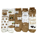 NNETM Women’s Warm Velvet Mid-Calf Socks (10 Pairs)