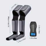 NNETM USB-Powered Electric Leg & Foot Massager with Air Compression(Grey)