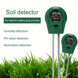 NNETM 3-in-1 High-Precision Soil pH and Moisture Meter