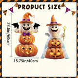 NNETM Halloween Garden Decorations Plastic Lawn Decor (2pcs)