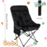 NNETM High Back Portable Folding Moon Chair