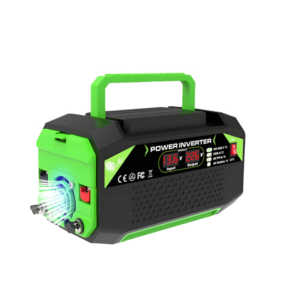 NNETM Car Power Inverter DC 12V to AC 220V