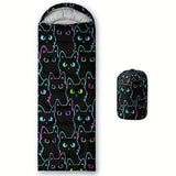 NNETM Cat Camping Sleeping Bag Lightweight Outdoor Quilt