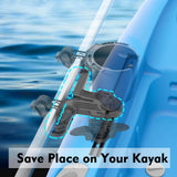NNETM Kayak Rail Track Set Tool-Free T-Shaped Mount