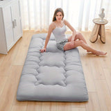 NNETM Foldable Tatami Floor Futon Mattress Pad Grey