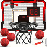 NNETM Glow Hoops: Interactive LED Basketball Hoop Set for Kids