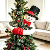 Christmas Decoration Classic White Cotton Snowman