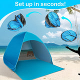 NNETM Pop-Up Beach Tent with UV Protection