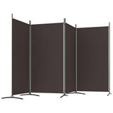 NNETM 4-Panel Room Divider Screen - Adjustable & Foldable Partition