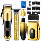 4PCS Men's Electric Shaver and Grooming Set