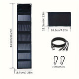 NNETM Foldable 60W Portable Solar Charging Panel