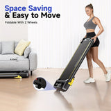 NNETM Portable Treadmill with Incline & App Control