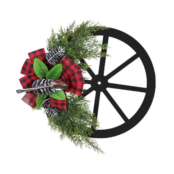 NNEOBA Christmas Wreath with Pine Cone