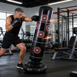 Inflatable Punching Bag with Boxing Targets