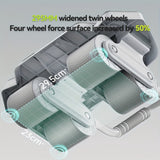 NNETM 4-Wheel Ab Roller with Elbow Support