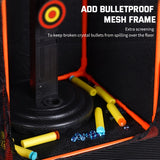 NNETM Automatic Scoring Electronic Dart Target with Backboard