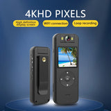 NNEOBA 4K HD Camcorder Night Vision Law Enforcement Recorder