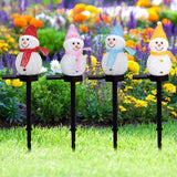 NNEOBA Snowman Solar Christmas Lights Outdoor Lawn Decorations