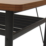 Levede Dining Table Storage Shelf 4-6 Seater 150cm-1910113302139244548