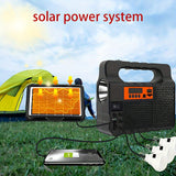 NNETM Outdoor Solar Power Searchlight for Camping
