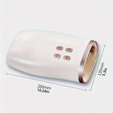 NNETM Heated Hand Massager - Soothing Heat Therapy (White)