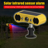 NNETM Solar Motion Alarm with Strobe Lights