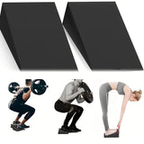 2PCS Squat Wedge Ramp Blocks for Yoga and Strength Training