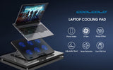 NNETM Laptop Cooling Pad 6 Fans LED