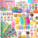 NNETM 120pcs Easter Basket Filler Set with Colorful Eggs