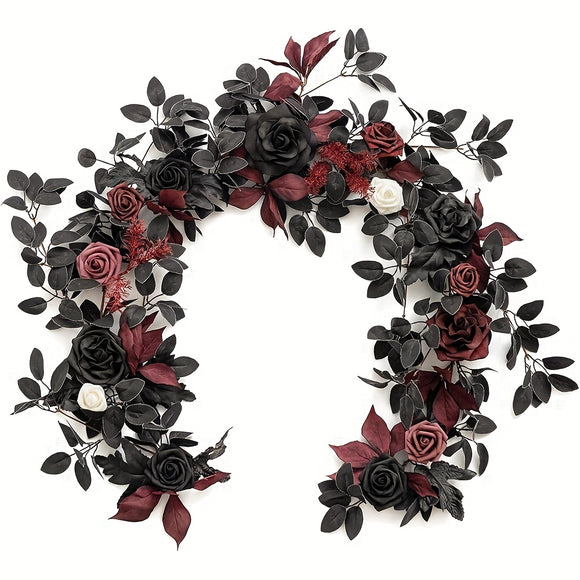 NNETM Halloween Artificial Garland Rose Vine